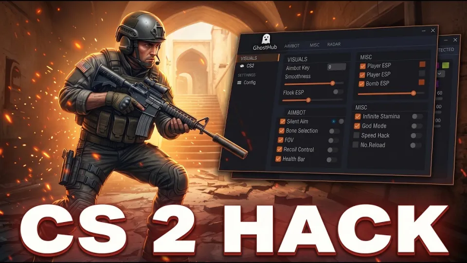 CS2 Cheats Explained Which Are The Best Undetected Hacks For Aimbot And ESP